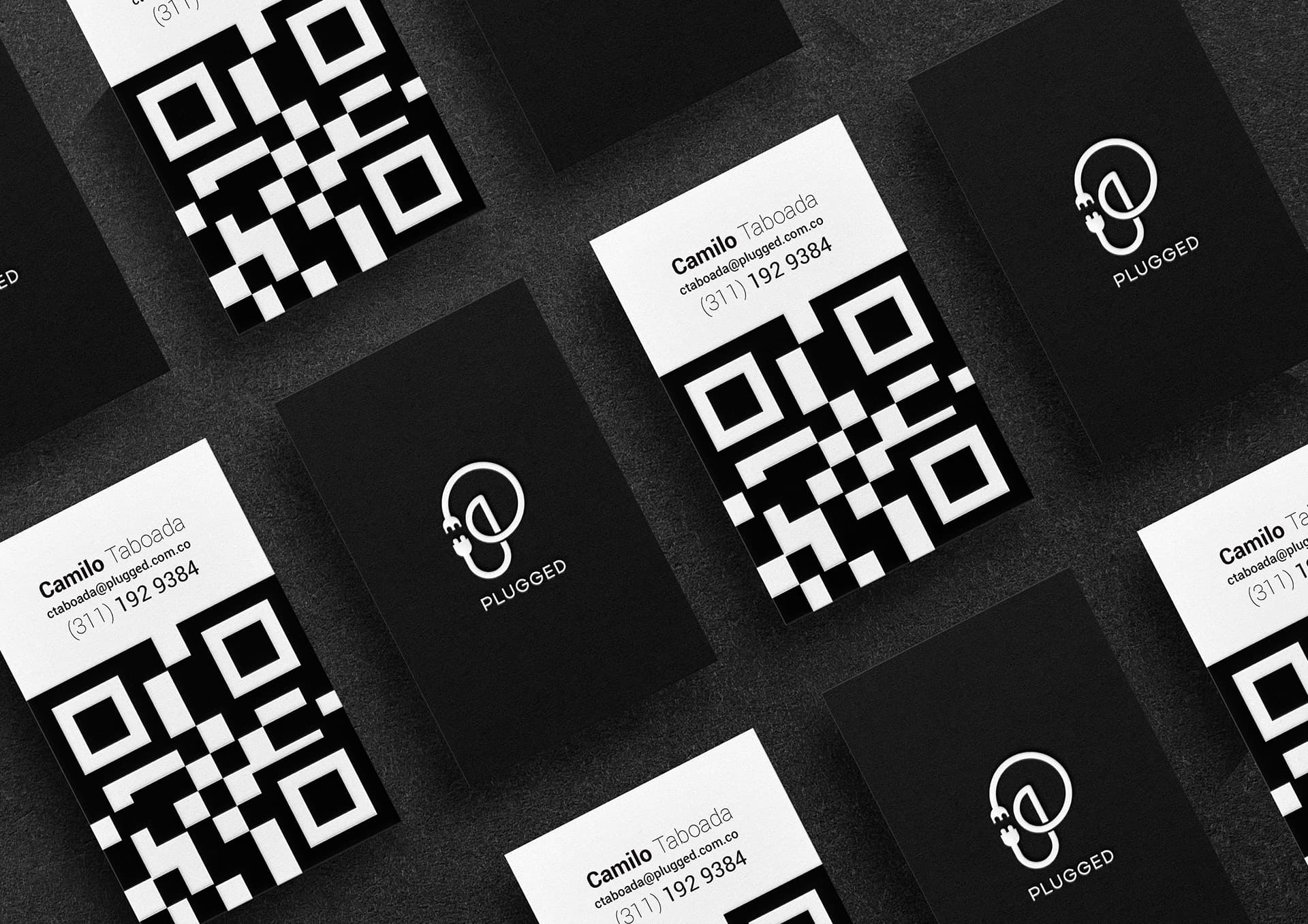 Plugged - Visual Identity gallery image 10