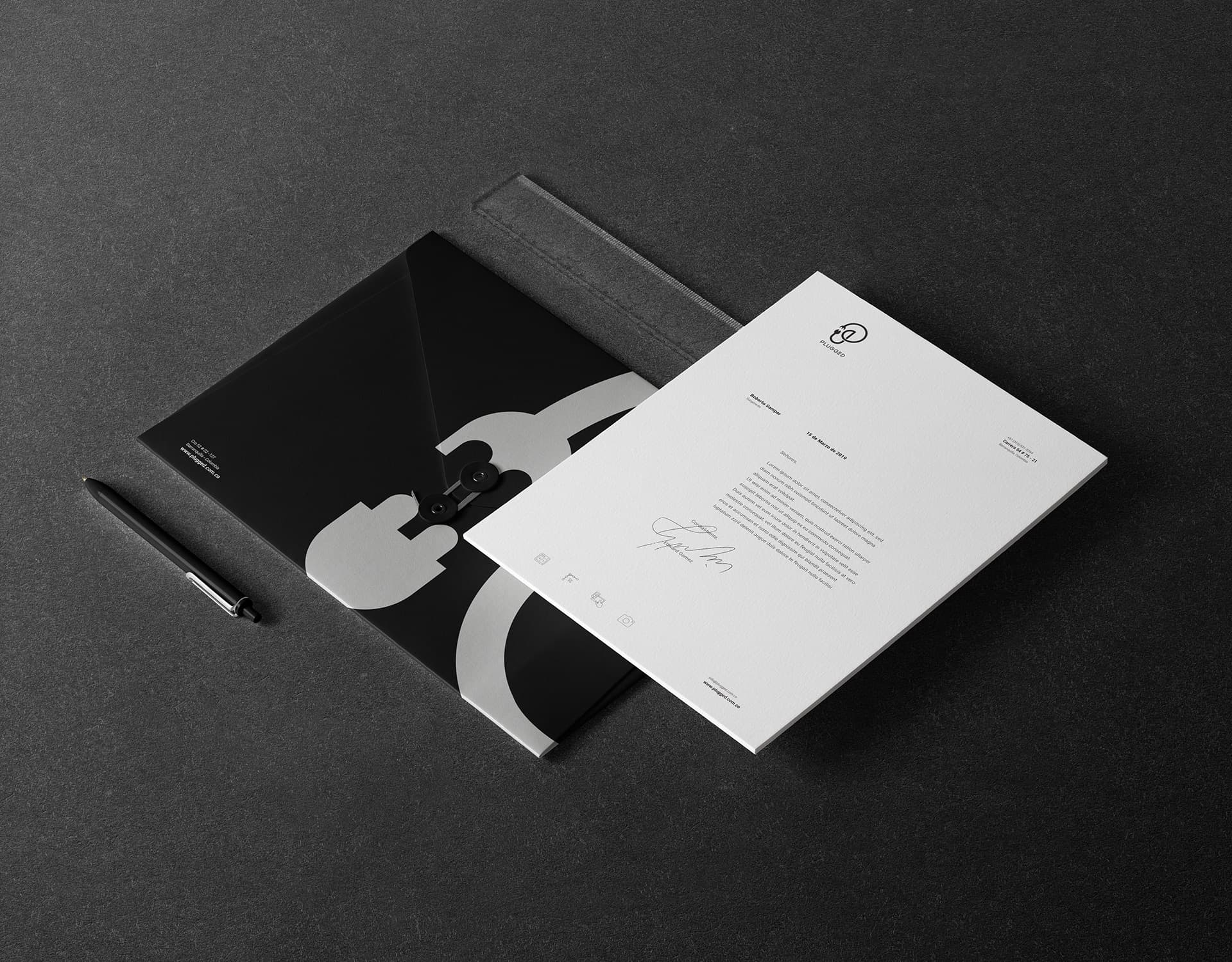 Plugged - Visual Identity gallery image 8