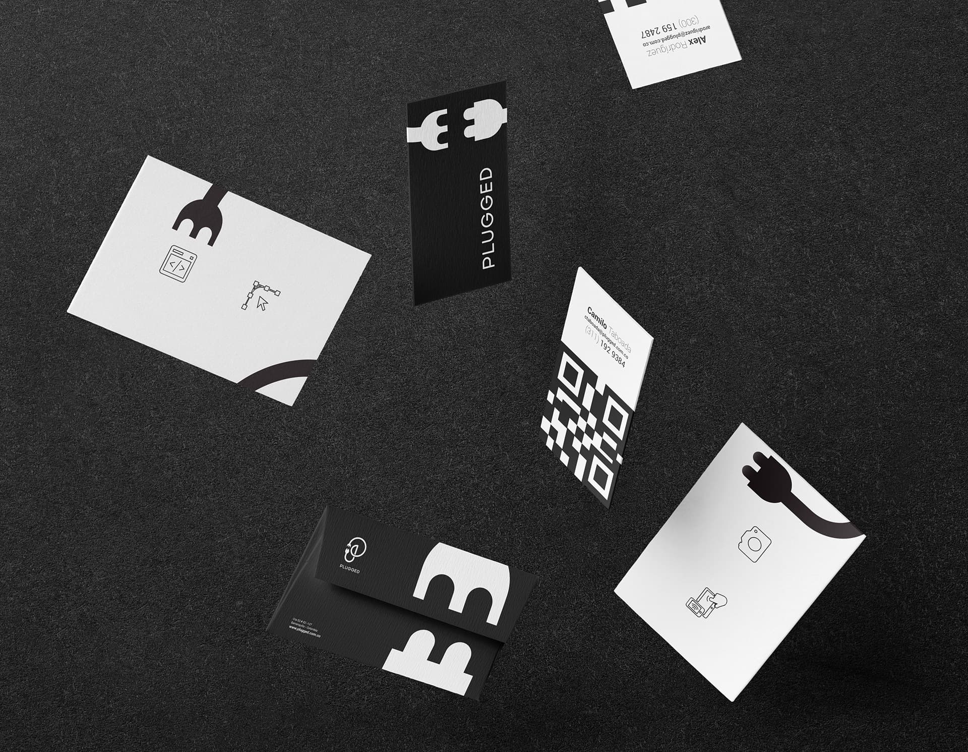 Plugged - Visual Identity gallery image 11