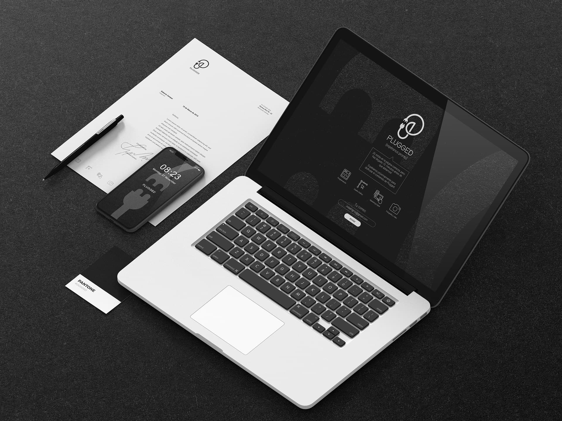 Plugged - Visual Identity gallery image 5