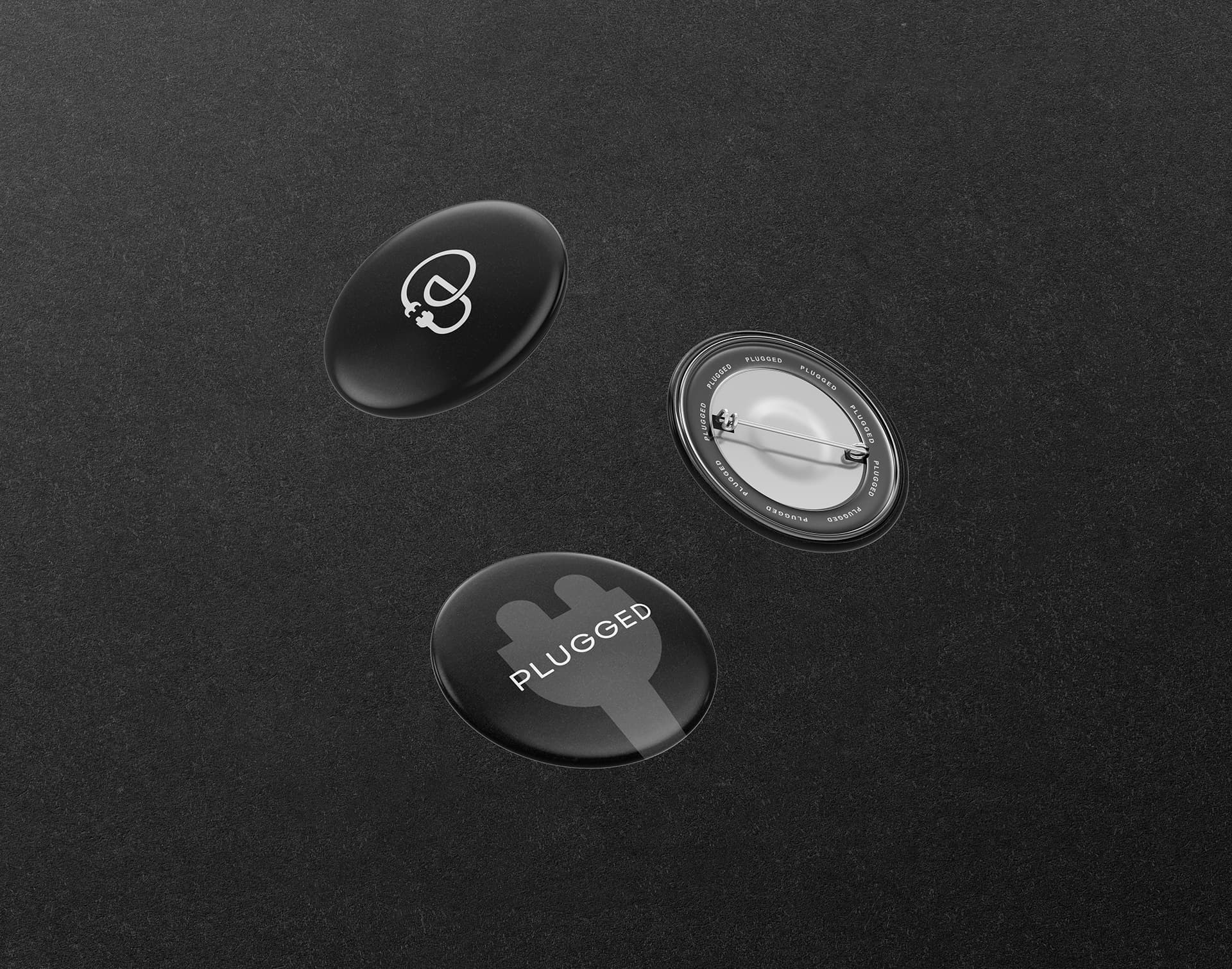 Plugged - Visual Identity gallery image 9